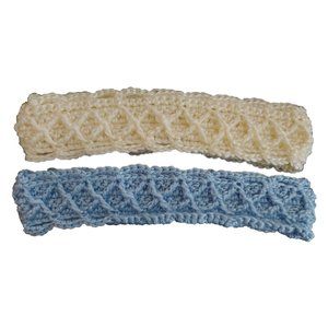 Handmade Crochet Headbands (Set of 2)